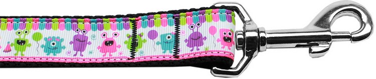 Party Monsters Nylon Dog Leash 3/8 inch wide 6ft Long